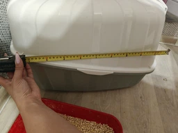 Туалет для кішок з фільтром MPS KOMODA 54х39х40 см Cвітло-зелений (8022967071512) фото від покупців 1