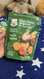 Крекери Gerber Пшеничні з томатами для дітей із 12 місяців 100 г (8000300435351)