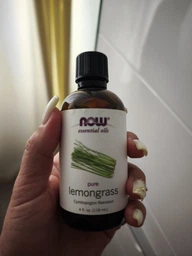 Ефірна олія лемонграсу NOW Foods, Essential Oils "Lemongrass" (118 мл)