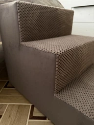 Ступеньки пандус для собачок 50*35*40 беж , з'ємний чохол тройні фото від покупців 1