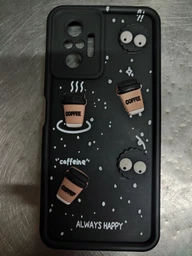 Чохол Happy для Xiaomi Redmi Note 10 Pro Black