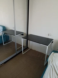 Стіл письмовий/для ноутбуку в стилі Лофт каркас металевий StepLoft Comp-table-193