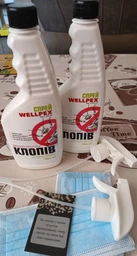 Спрей від клопів Wellpex 500 мл без запаху з розпилювачем (WSK500)