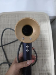 Фен для волосся Leafless Hair Dryer професійний потужний фен 1 насадка 1600 Вт Macarun фото від покупців 1