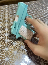Игрушечный пистолет «Carrot Gun» Голубой фото от покупателей 1