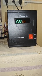 Стабилизатор напряжения Real-El Stab Energy-2000, Black (EL122400013)