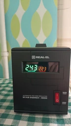 Стабилизатор REAL-EL Stab Energy-1000 Black