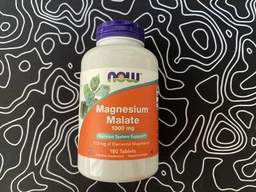Магній малат NOW Foods (Magnesium Malate) 1000 мг 180 таблеток NOW01300