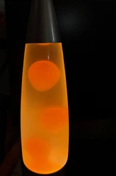 Настільна Лава лампа з воском LAVA LAMP 41см Помаранчева фото від покупців 1