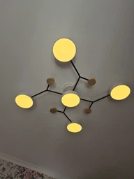 Светильник потолочный настенный LED 5 плафонов фото от покупателей 3