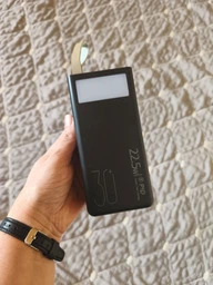Повербанк 50000 mah 22.5W Super Fast Charge 10024 з LED дисплеєм і швидкою зарядкою PD/QC 3 порта powerbank павербанк для телефона apple айфона iphone самсунг samsung роутера планшета універсальний з ліхтариком фото від покупців 2