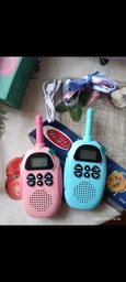 Детские Рации 2 шт комплект Walkie talkie x23 радиус 3 км детская рация с дисплеем фонариком на аккумуляторе для детей зарядка от usb