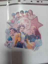 Декор на торт Кейпоп-охотницы на демонов KPop Demon Hunters вафельная бумага для торта съедобная печать на вафельной бумаге пищевая вафельная картинка А4 2605264201