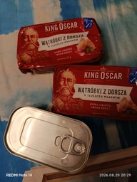Печень трески King Oscar в жире 115 г