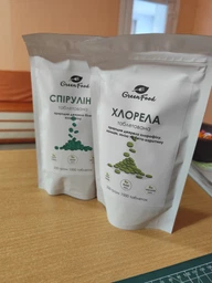Спирулина 1000 таблеток + Хлорелла 1000 таблеток (комплект 500 грамм) - GreenFood