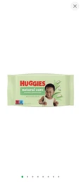 Серветки вологі Huggies Natural Care 2+1 (56 х 3 шт)
