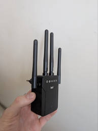 Wi-Fi репітер (підсилювач) 1200Мб/с для роутера, дводіапазонний 2.4G + 5G вай фай ретранслятор посилювач сигналу - WIFI повторювач з LAN портом - розширювач покриття мережі до 250м²