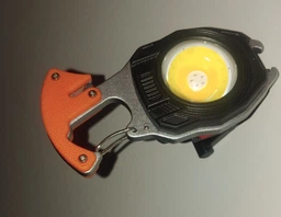 Акумуляторний ліхтар W5147 (7 режимів світіння, LED, прикурювач, ніж, магніт, карабін) - Чорний фото від покупців 3