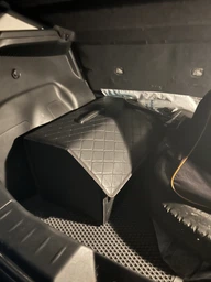 Автомобильный органайзер сумка в багажник авто JoyPoint из экокожи с ручкой складной 55 х 30 х 30 см 50 л черный автомобильная складная автосумка саквояж ящик для багажника автомобиля машины на липучках органайзеры сумки в машину автомобиль фото от покупателей 3