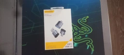 Адаптер Essager Soray OTG Type-C Female to USB-A Male USB3.0 Adaptor Grey (EZJCA-SRB0G)