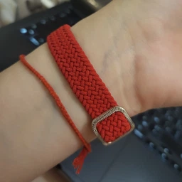 Тканинний ремінець MRK Braided Loop для фітнес браслета Mi Smart Band 9 Active з металевим регулятором довжини Black Multicolor (mrk6136) фото від покупців 1