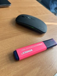 Мышка беспроводная бесшумная компьютерная Art Planet Mouse Pro 3 Slim для макбука ПК и ноутбука аккумуляторная безпроводная 2в1 Bluetooth и USB 2.4ГГц плоская Slim с RGB подсветкой к мак компьютеру игровая 400мАг