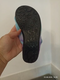 Взуття для пляжу і коралів аквашузи Diving shoes синій з фіолетовим плоска підошва 36-37 ( 23 см ) 247