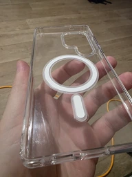 Чехол для смартфона Intaleo Clear MagSafe для Samsung Galaxy S25 Ultra Transparent (1283126616167) фото от покупателей 1
