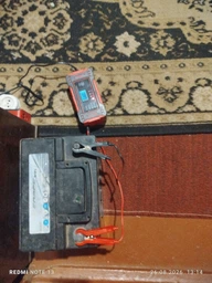 Зарядное устройство для автомобильных аккумуляторов 12V, портативная интеллектуальная зарядка для свинцово-кислотных аккумуляторов Wet, MF, Gel, AGM с режимом Pulse Repair, для авто, мото и грузовых батарей, BC-006-Red