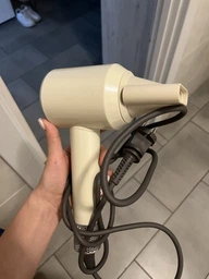 Фен для волос профессиональный Super Hair Dryer 5в1 с держателем белый + серый фото от покупателей 2