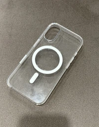 Чехол прозрачный противоударный Clear Case with MagSafe для Apple Iphone 16 (6.1") Clear фото от покупателей 1
