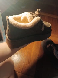 Уггі короткі зимові UGG натуральна замша, наповнювач хутро S7985-35 коричневі 39