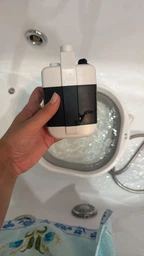 Душ портативний Travel shower від USB кемпінговий з помпою білий акумуляторний фото від покупців 1