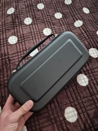 Жесткий защитный чехол для игровой приставки Nintendo Switch / Nintendo Switch OLED синий фото от покупателей 3
