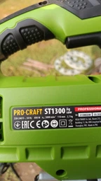 Лобзик электрический PROCRAFT ST1300 1300 Вт Электролобзик с маятниковым ходом и регулировкой скорости для резки дерева и металла фото от покупателей 1