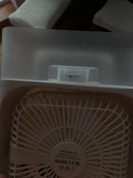 Вентилятор настільний з зволожувачем повітря Air Cooler Fan з USB та LED підсвічуванням (2104618501)