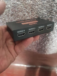 Розгалужувач відеосигналу Stone 1x4 HDMI 4K дублювання сигналу на 4 виходи спліттер (ST-SS022) фото від покупців 1