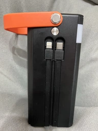 Повербанк 100000 mah 20W Super Fast Charge 10269 з LED дисплеєм і швидкою зарядкою PD/QC 3 порта powerbank павербанк для телефона apple айфона iphone самсунг samsung роутера планшета універсальний з ліхтариком чорний фото від покупців 15