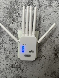Wi-Fi репітер підсилювач до 300м² для роутера 300Мб/с, дводіапазонний 2.4G + 4G вай фай ретранслятор посилювач сигналу - WIFI повторювач з LAN портом - розширювач покриття мережі