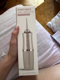 Ирригатор портативный для полости рта A-10 220 ml и чистки зубов и промывки брекетов