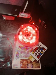 Світлодіодна стрічка LED RGB Bluetooth 100 LED гірлянда розумна з додатком 10 метрів