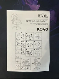 Комп'ютерне геймерське крісло з тканини EC Gaming K40 сірий
