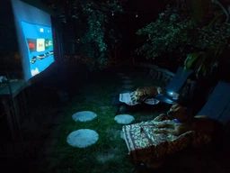 Портативный мини проектор Projector HY300 Ultra HD до 130 дюймов, HDMI, поддержка Android и iOS, Bluetooth 5.0, Wi-Fi 6, мультимедийный домашний кинотеатр фото от покупателей 5