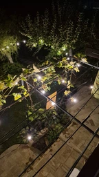 Уличная гирлянда ретро лампочки 30 м 50 LED с тёплым светом декоративная праздничная садовая для дома двора террасы альтанки кафе ресторана свадьбы вечеринок водонепроницаемая стойкая для наружного освещения чёрная IP44 с 2 запасными лампочками (101228) фото от покупателей 3