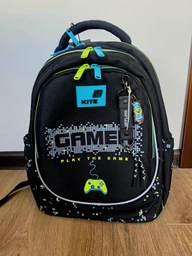 Рюкзак шкільний Kite Education Play the Game 38x28x16 см 18 л Чорний (K26-700M-4)