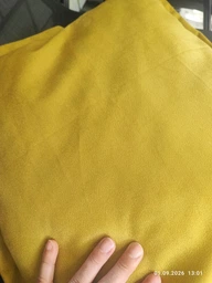 Мебельная ткань для обивки Exim textile Flox Велюр Mustard