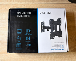 Настенное крепление для телевизора Brateck LPA51-221 23" - 43" фото от покупателей 2