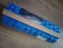 Масажний ролик-валик для МФР та йоги EasyFit 33х14 см ролер-масажер для спини, ніг, рук та шиї EF-2020-BK Чорний (56000989)