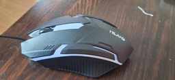 Комп'ютерна миша провідна Milang M3 USB з RGB підсвічуванням фото від покупців 1