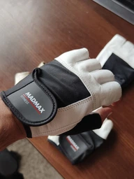 Рукавички для фітнесу MadMax MFG-444 Fitness White M (8591325002067) фото від покупців 2